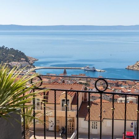 Villa Smaragd - Lapis - Luxury Apartment With Shared Pool Makarska Bagian luar foto