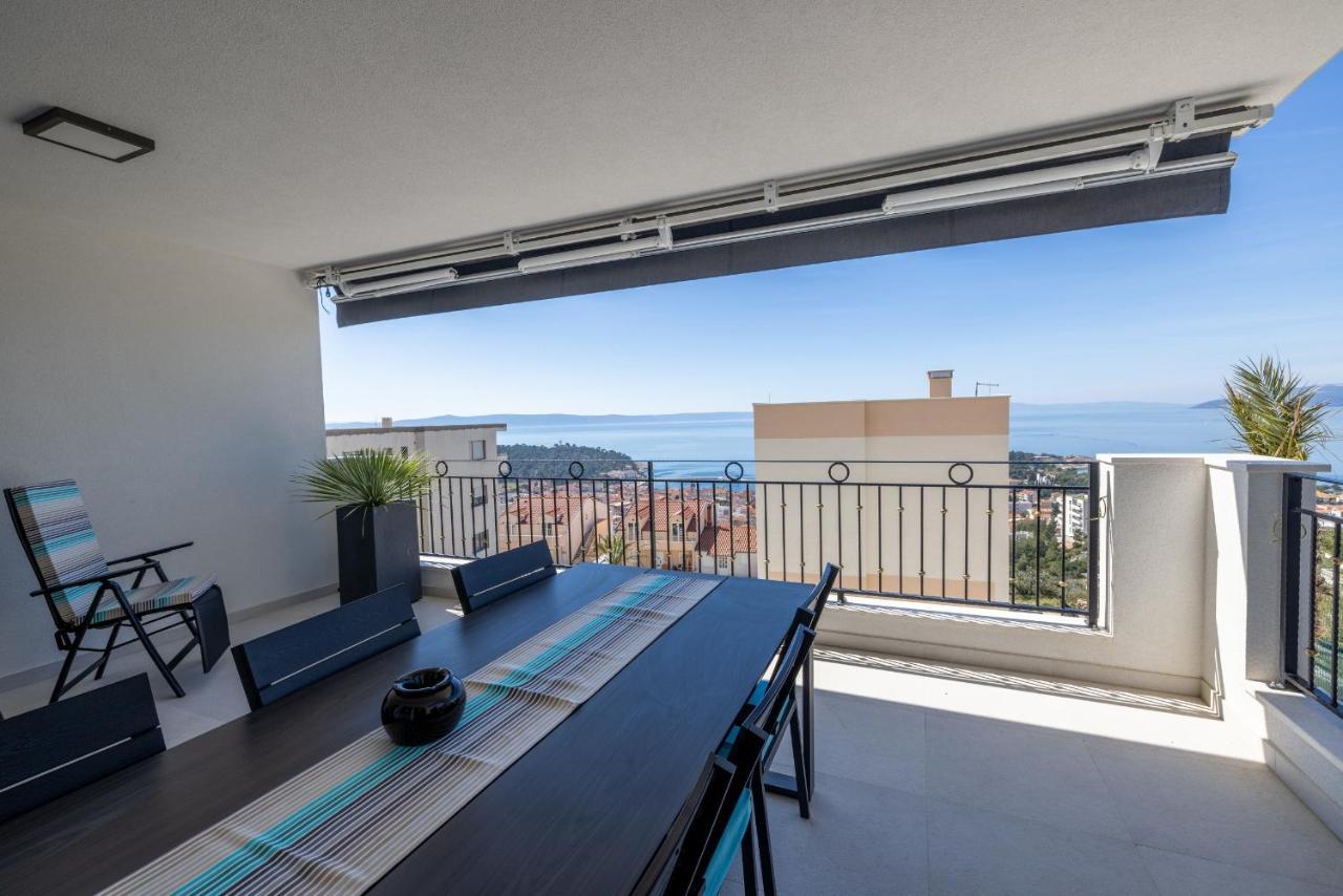 Villa Smaragd - Lapis - Luxury Apartment With Shared Pool Makarska Bagian luar foto